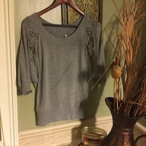 Gray sweater